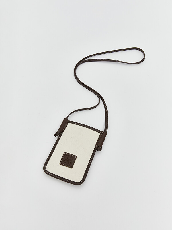 LCW ACCESSORIES Deri Askılı Kadın Telefon Çantası