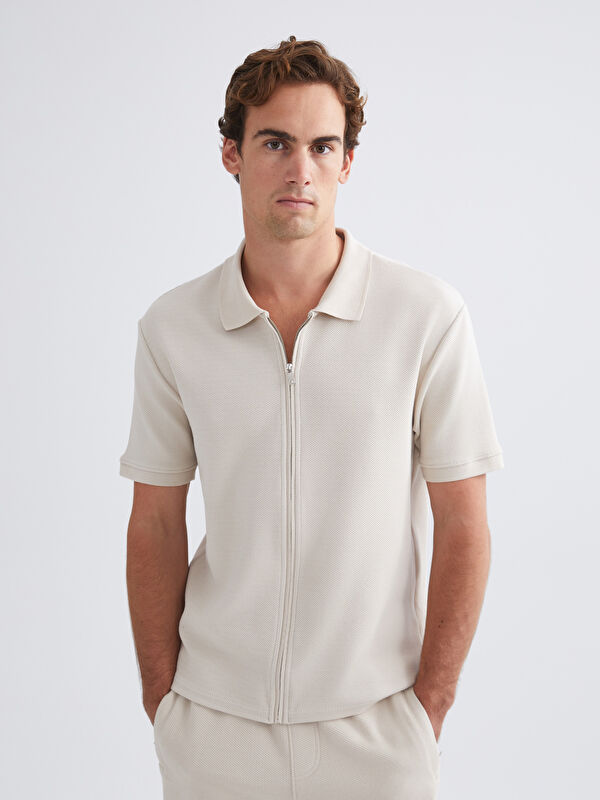 LCW Vision Regular Fit Kısa Kollu Erkek Gömlek
