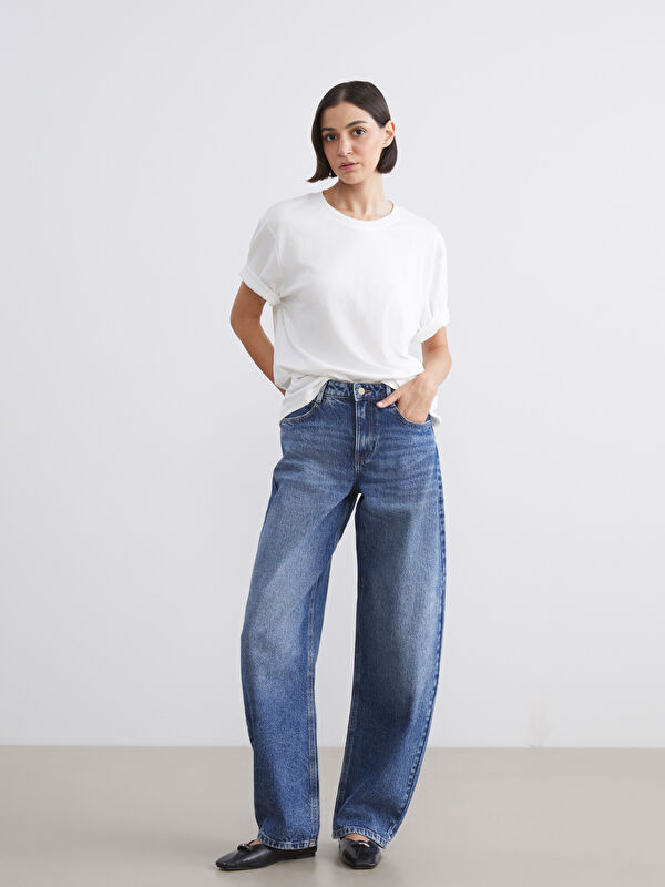 LCW Jeans جينز نساء سروال بالون فيت