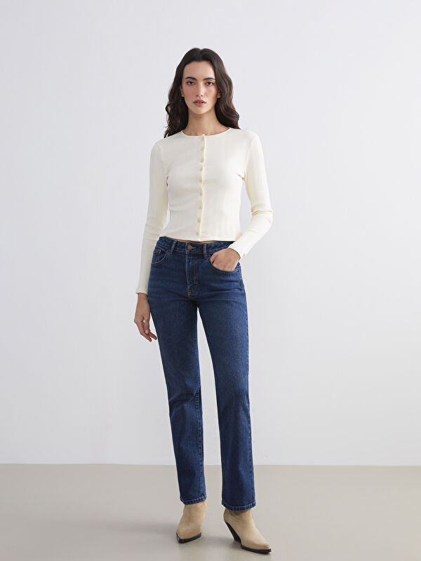 LCW Jeans Žena INDIGO Traperice