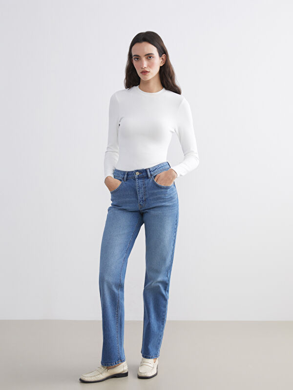 LCW Jeans Žena INDIGO Traperice