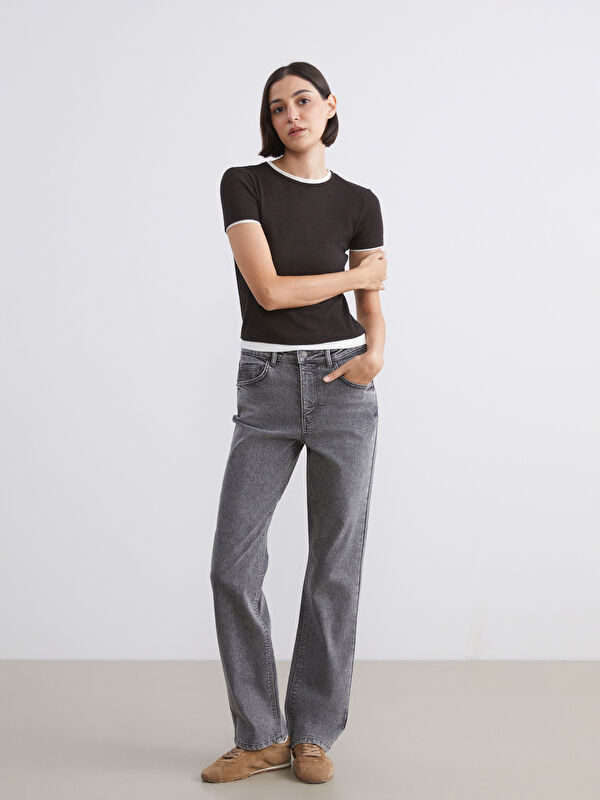 LCW Jeans جينز نساء بقصة مستقيمة