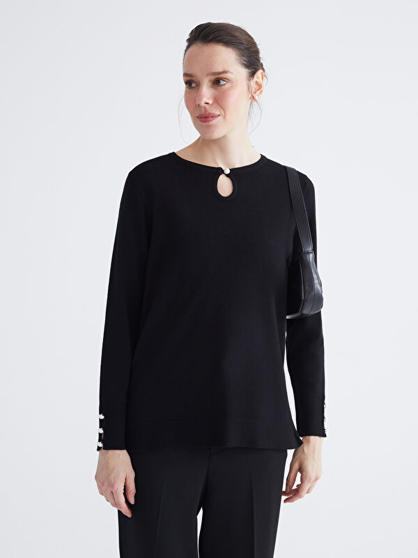 LCW Grace Rundhalsausschnitt Damen Strickpullover