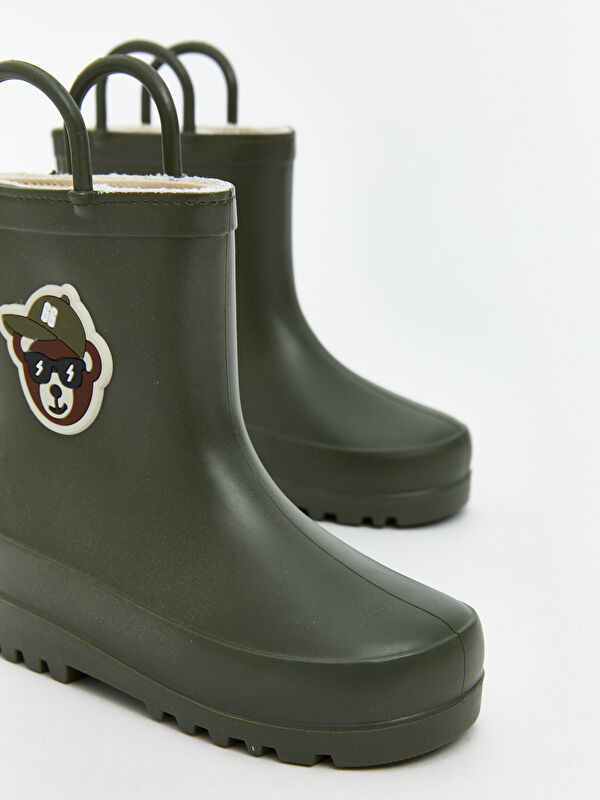 Baskılı Erkek Bebek Yağmur Botu - Görsel 4