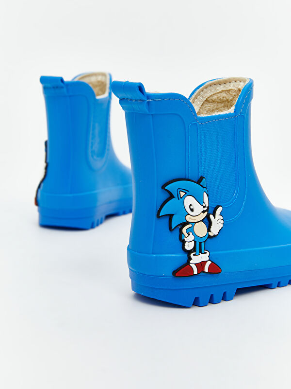 Sonic Baskılı Erkek Bebek Çizme - Görsel 6
