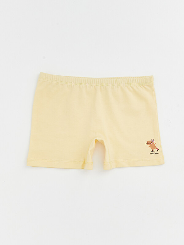 LCW Kids Baskılı Kız Çocuk Boxer