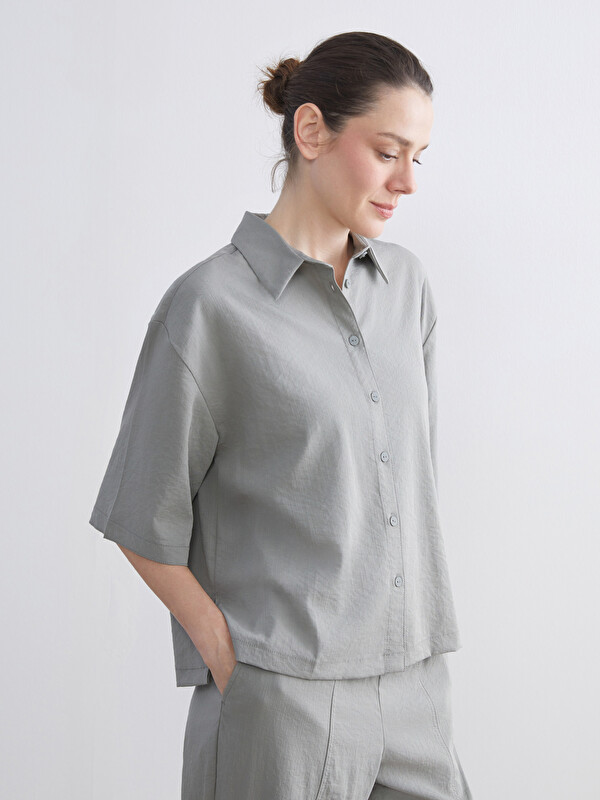 LCWAIKIKI Classic Loose Fit Women's Shirt