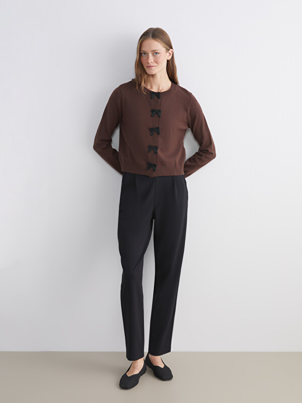 LCW Comfort Beli Lastikli Havuç Kesim Kadın Pantolon