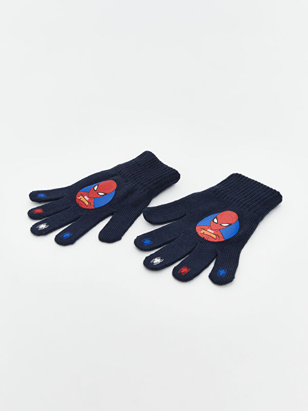 LCW ACCESSORIES Spider-Man Baskılı Erkek Çocuk Triko Eldiven