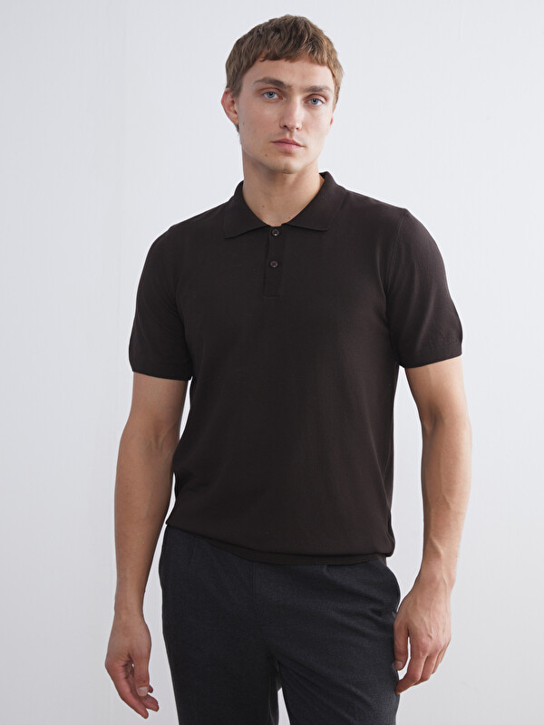 LCW Vision Polo Yaka Erkek Triko Tişört