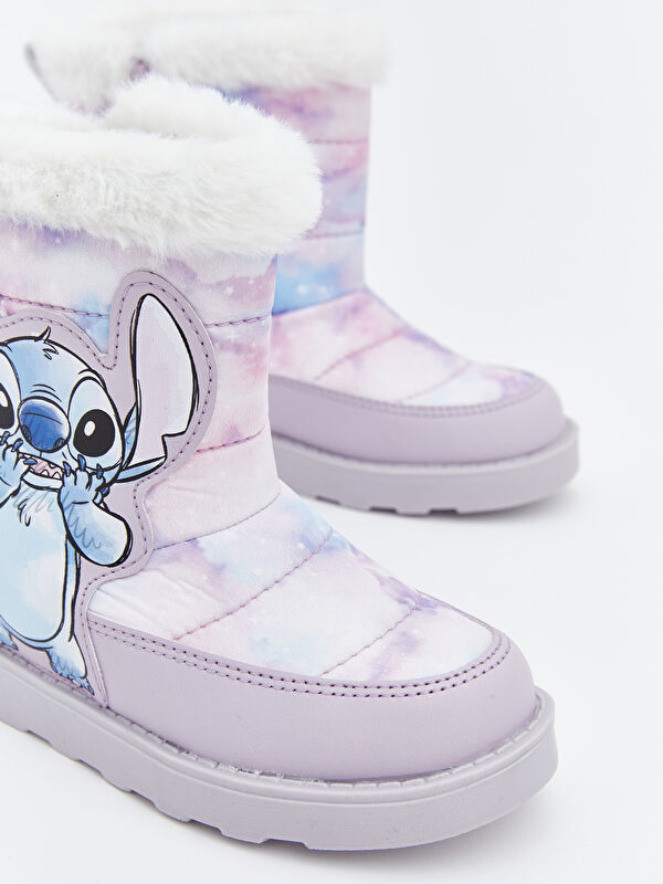 Stitch Nakışlı Kız Bebek Bot - Görsel 4