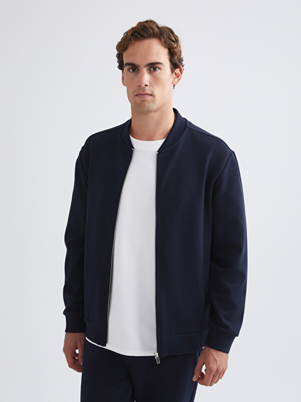 LCW Vision Standard Fit Long Sleeve Men's College Jacket