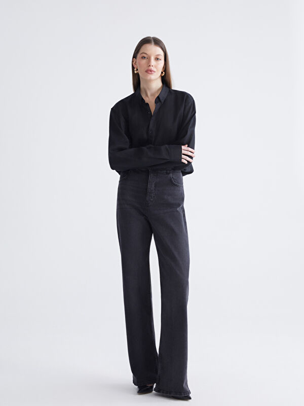 LCW ECO Wideleg Kadın Jean Pantolon