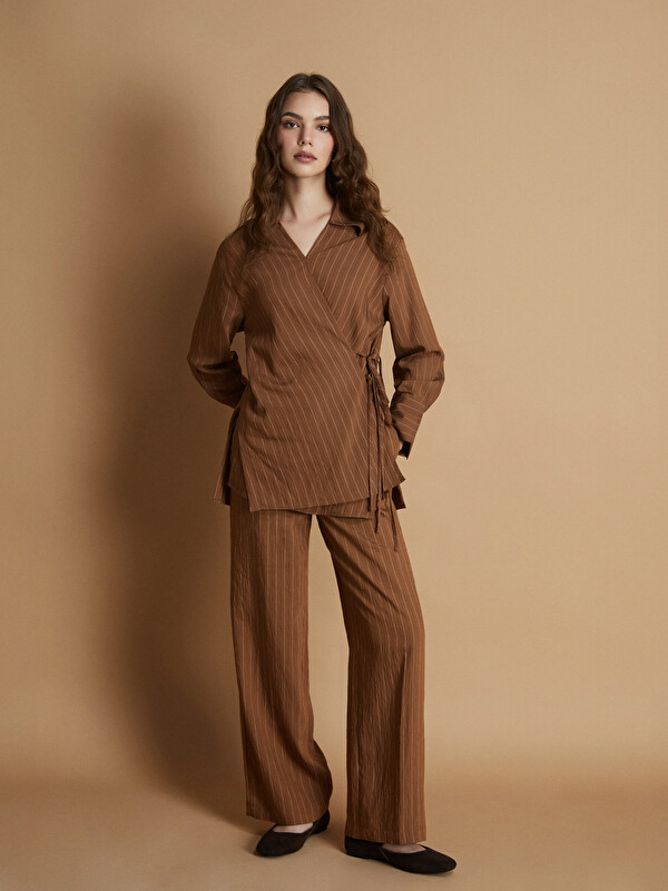 LCW Modest Beli Lastikli Modal Karışımlı Kadın Pantolon
