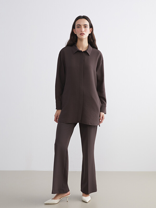 LCW Modest Standart Fit İspanyol Paça Kadın Pantolon