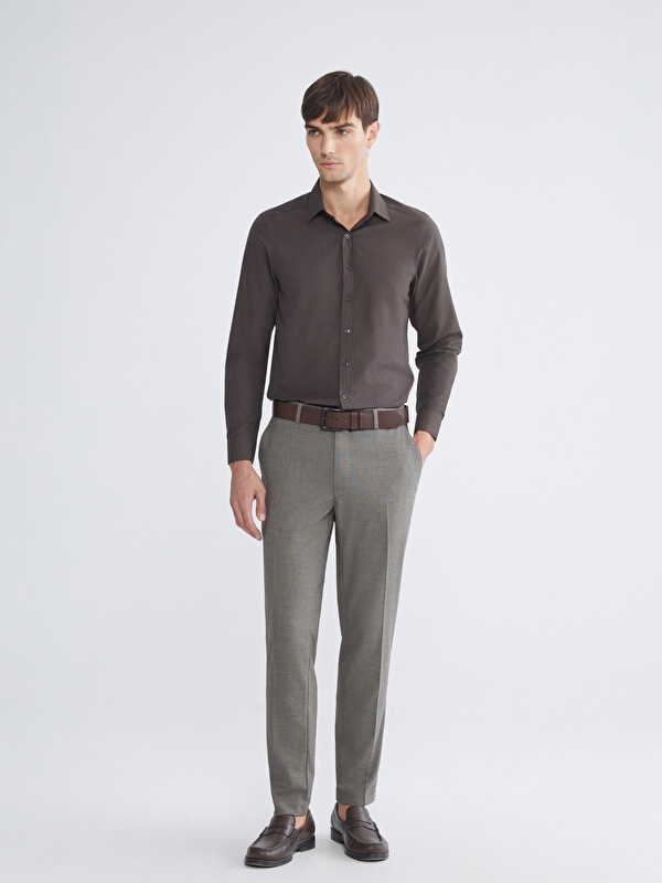 LCW BUSINESS Slim Fit Erkek Takım Elbise Pantolonu