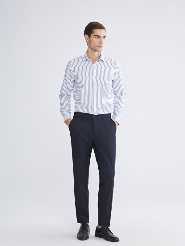LCW BUSINESS Slim Fit Erkek Takım Elbise Pantolonu
