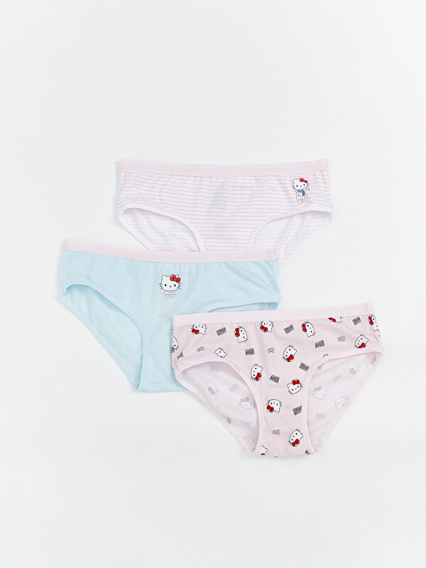 LCW Kids Hello Kitty Printed Girls' Knickers 3-pack
