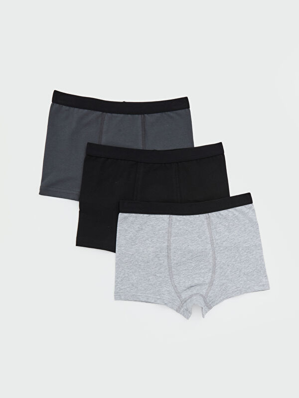 LCW Kids Basic Erkek Çocuk Boxer 3'lü