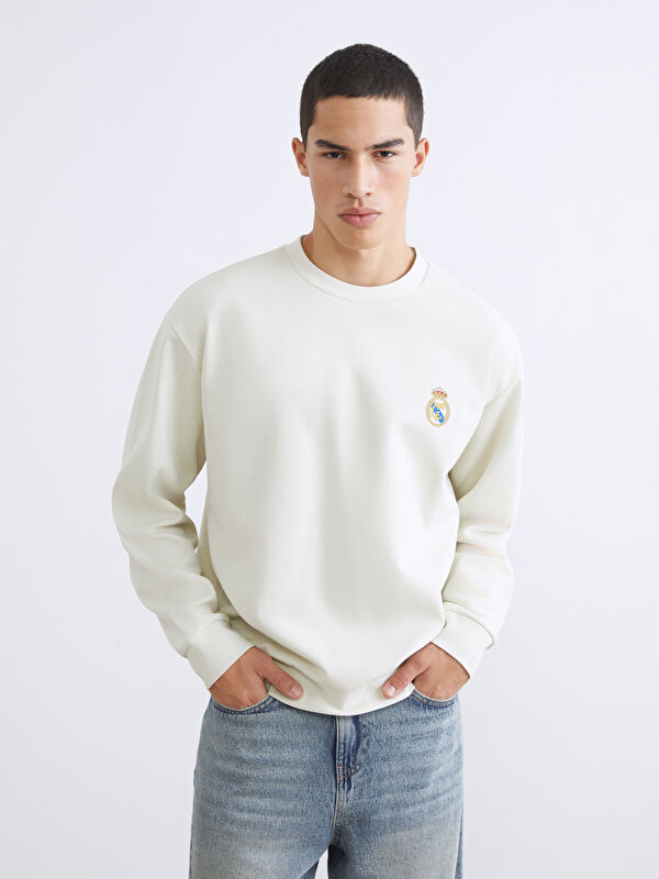 XSIDE ACTIVE Real Madrid Lisanslı Erkek Sweatshirt