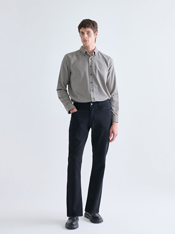 LCW Jeans Siyah 779 Regular Fit Erkek Jean Pantolon - W5JV73Z8-326