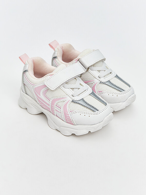 LCW STEPS Bağcık ve Cırt Cırtlı Kız Bebek Spor Ayakkabı