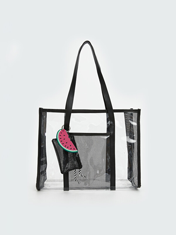 LCW ACCESSORIES Karpuz Baskılı Kadın Plaj Çantası