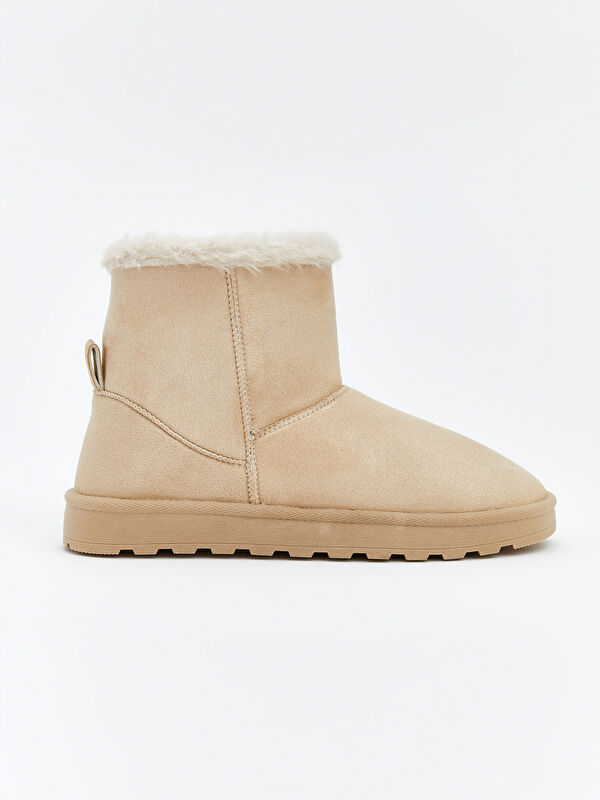 Süet Görünümlü Kadın Bot - Görsel 3