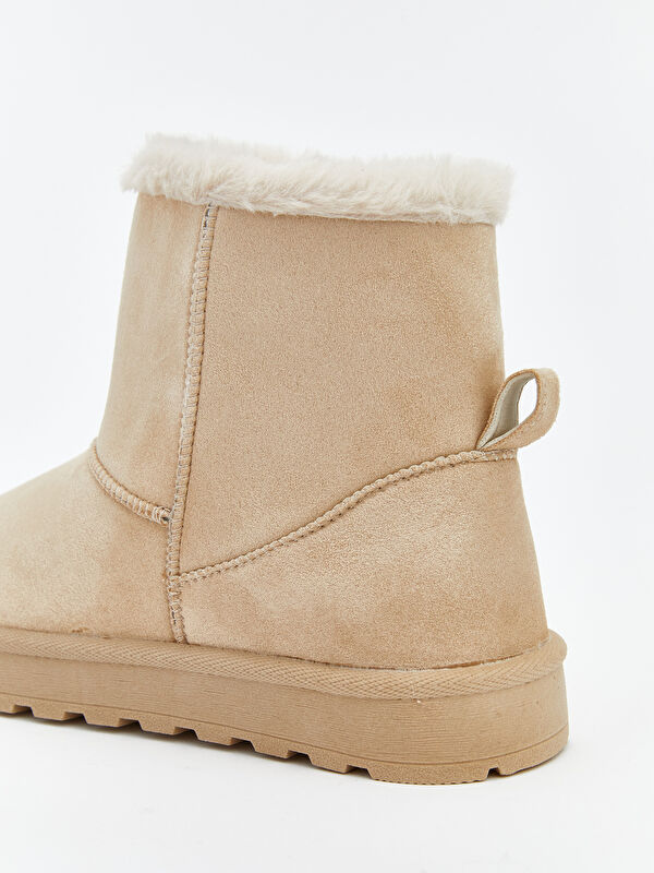 Süet Görünümlü Kadın Bot - Görsel 6