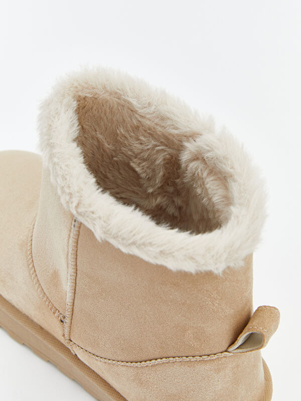 Süet Görünümlü Kadın Bot - Görsel 7