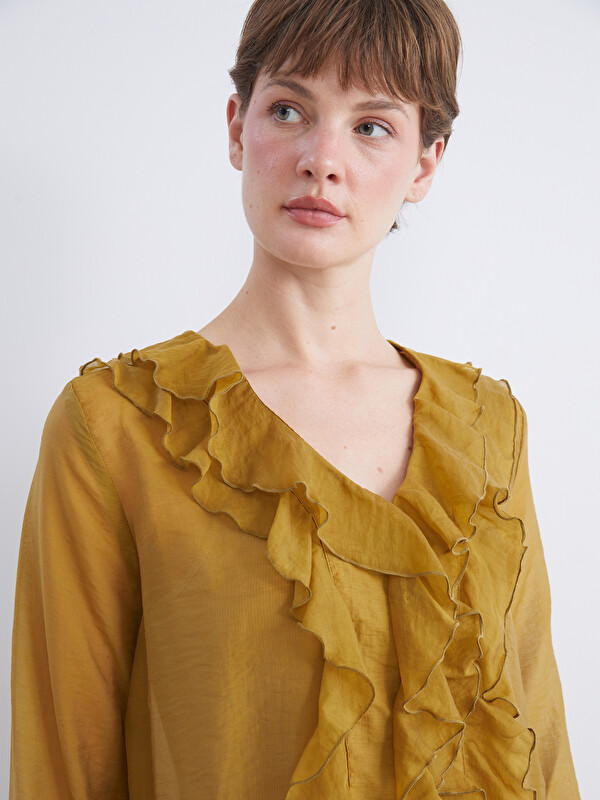 LCW Vision Bluza sa V izrezom i volanima