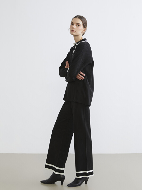 LCW Vision Women's Knit Trousers with Elastic Waistband