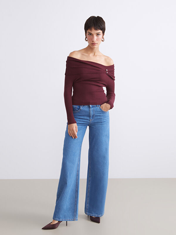 LCW Vision Baggy Fit Kadın Jean Pantolon