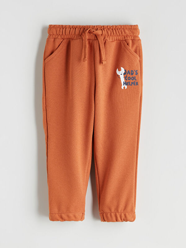 LCW ECO Baskılı Erkek Çocuk Jogger Eşofman Altı