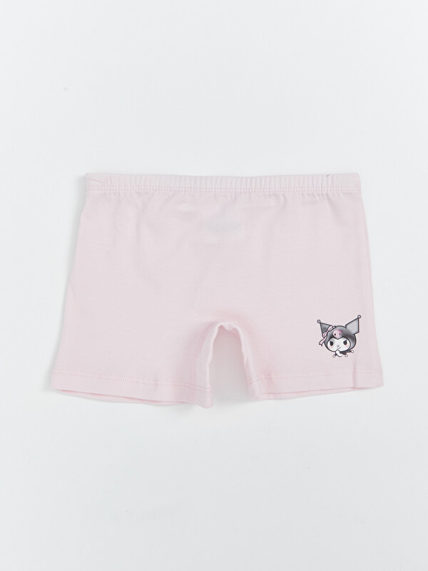 LCW Kids Kuromi Baskılı Kız Çocuk Boxer