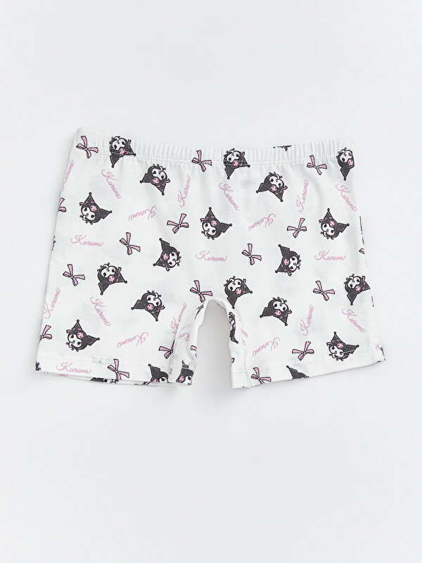 LCW Kids Kuromi Baskılı Kız Çocuk Boxer