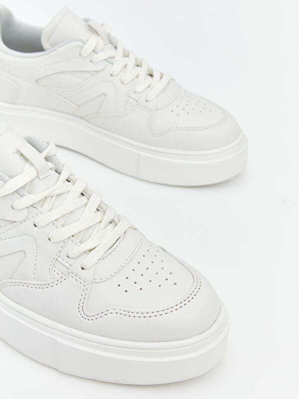 Bağcıklı Kadın Spor Ayakkabı - Görsel 4