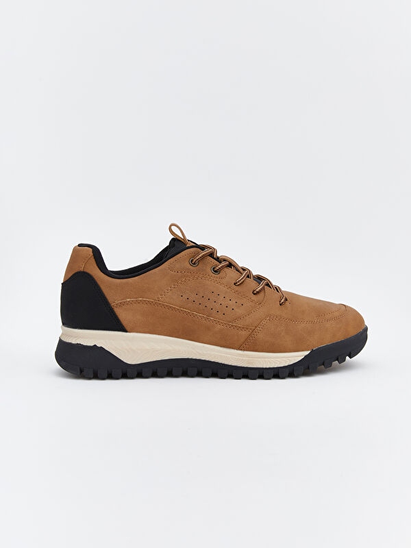 Süet Görünümlü Erkek Trekking Ayakkabı - Görsel 3