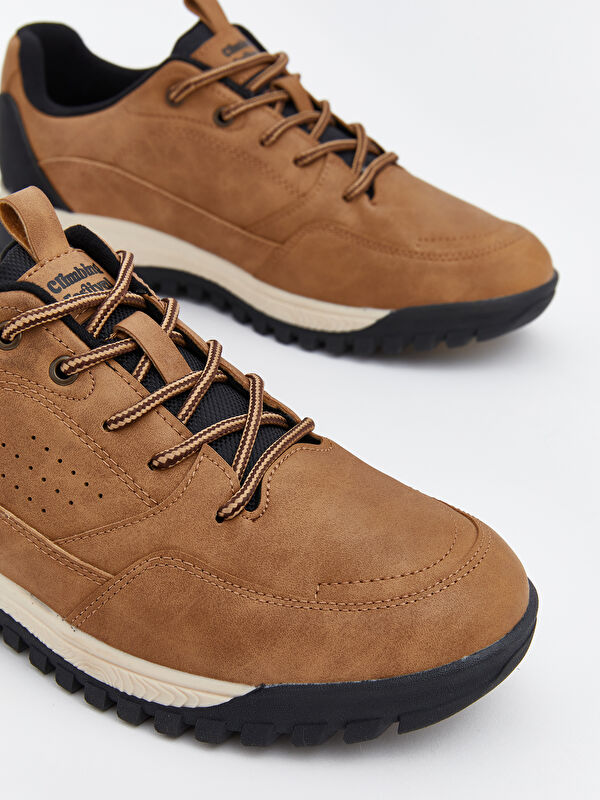 Süet Görünümlü Erkek Trekking Ayakkabı - Görsel 4