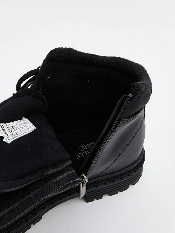 Bağcık ve Fermuarlı Erkek Bot - Görsel 8