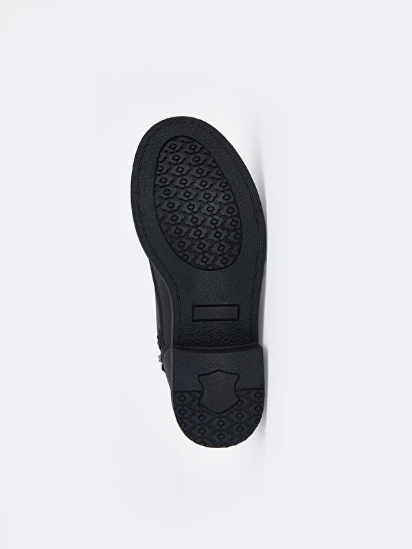 Bağcıklı Deri Görünümlü Erkek Bot - Görsel 5