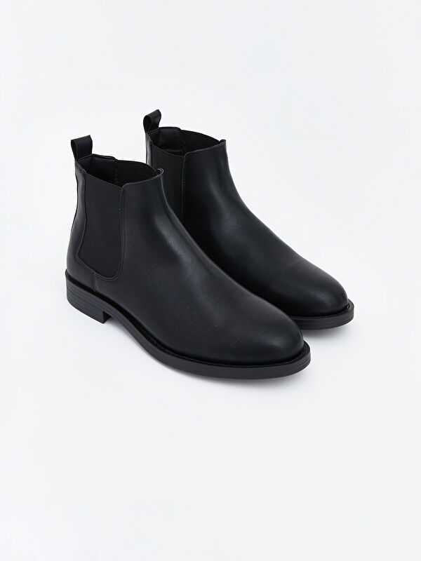 Deri Görünümlü Erkek Bot - Görsel 2