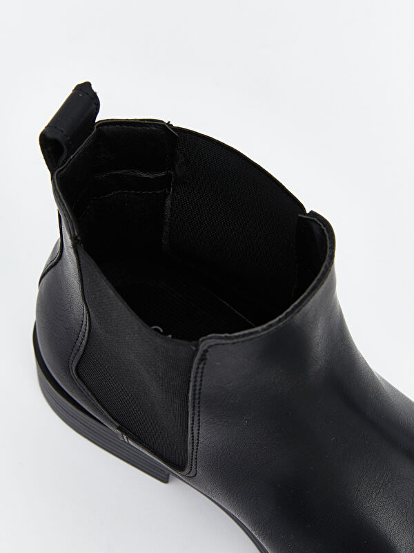 Deri Görünümlü Erkek Bot - Görsel 7