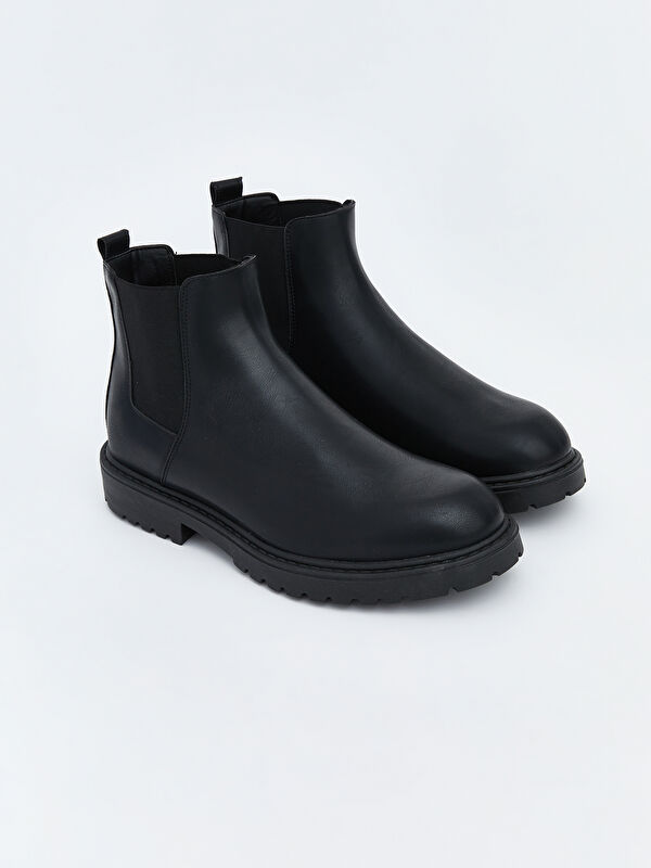 Deri Görünümlü Erkek Bot - Görsel 2