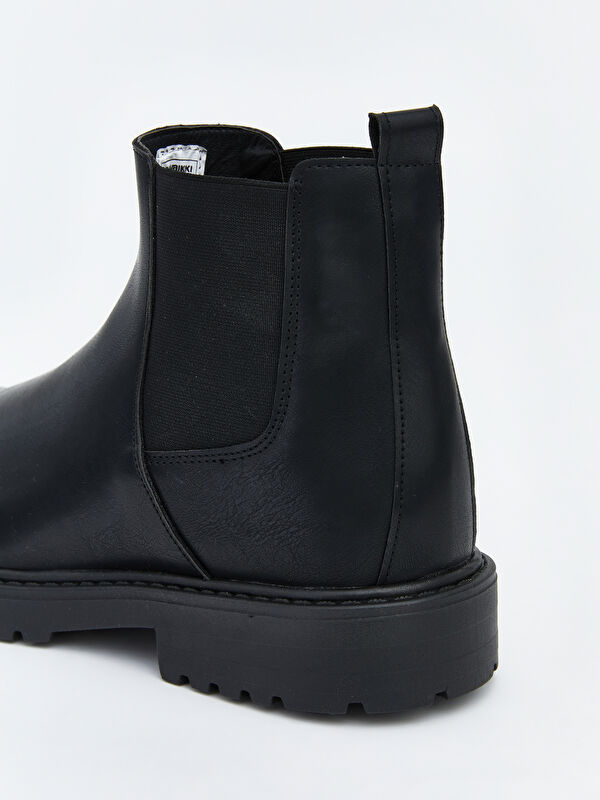 Deri Görünümlü Erkek Bot - Görsel 6