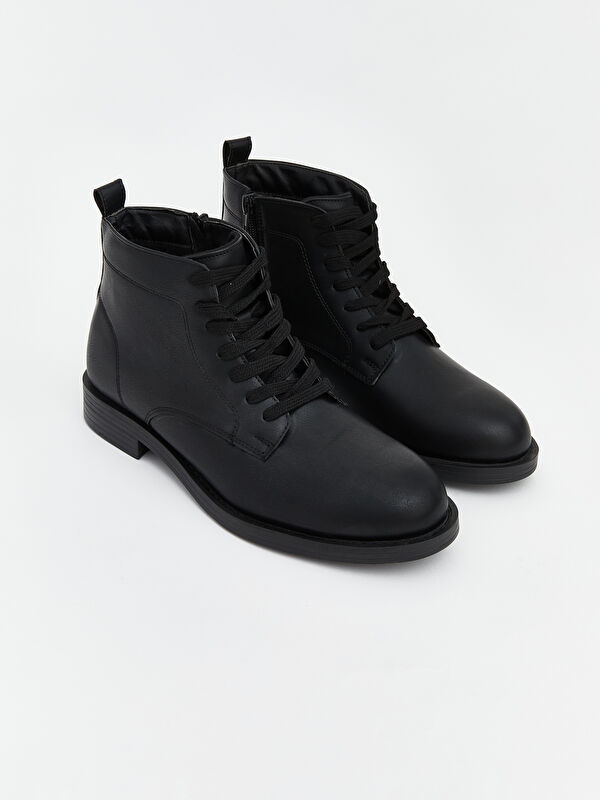 Deri Görünümlü Erkek Bot - Görsel 2