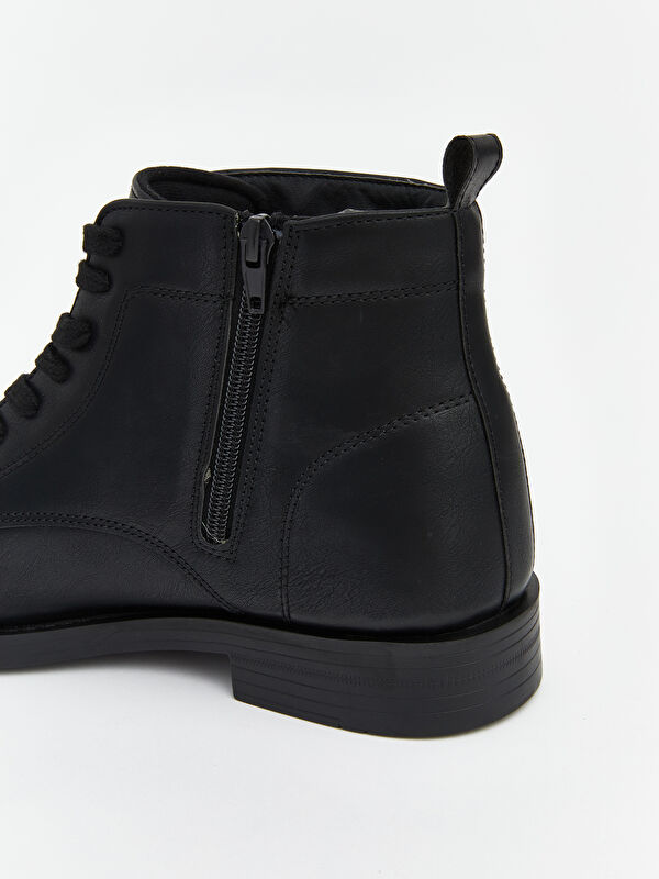 Deri Görünümlü Erkek Bot - Görsel 6