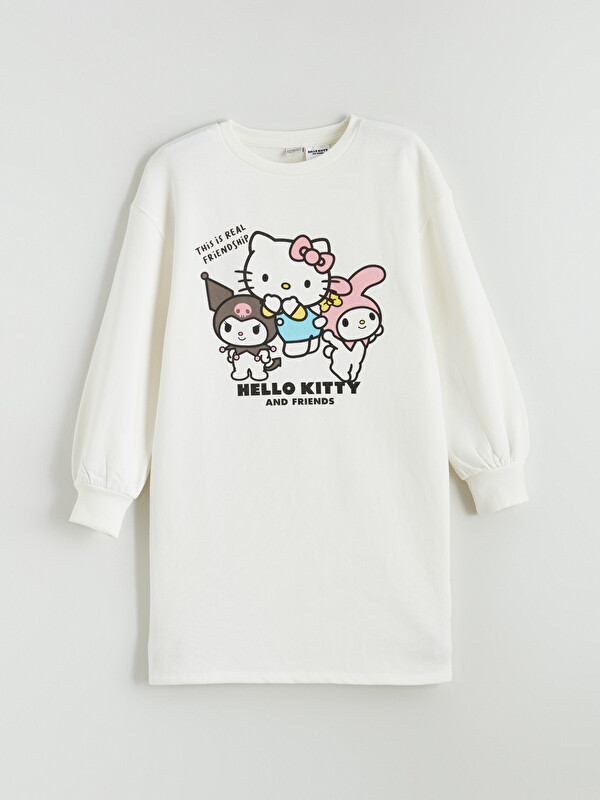 LCW Kids Φόρεμα για κορίτσια Hello Kitty με στάμπα