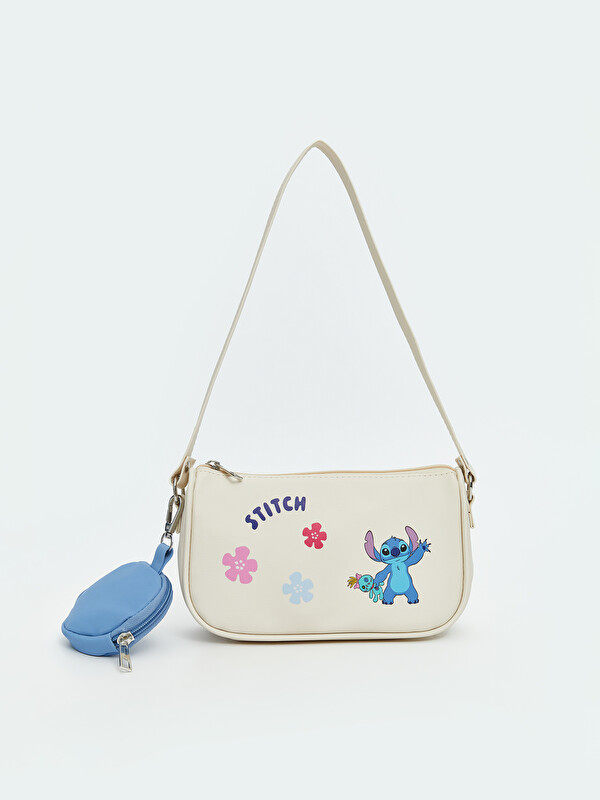 LCW ACCESSORIES Stitch Printed Girls' Shoulder Bag