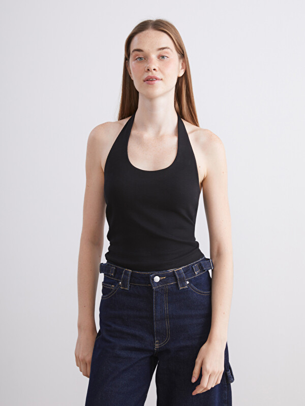 XSIDE Halter Yaka Fitilli Kadın Atlet
